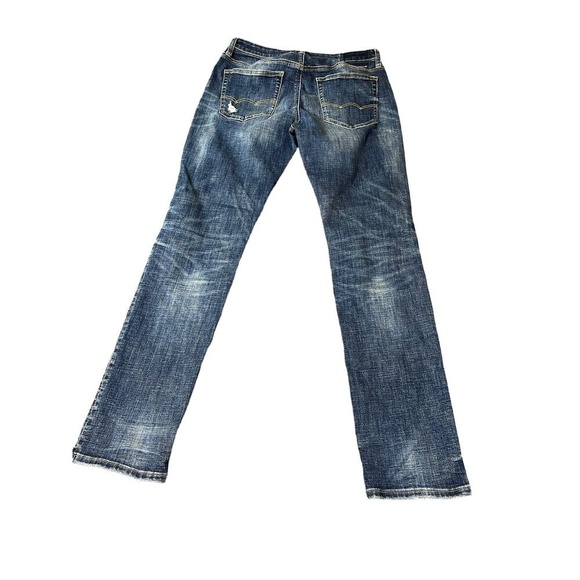 American Eagle Men's Next Level Fit Distressed Jeans Size 31x32 - Picture 9 of 9